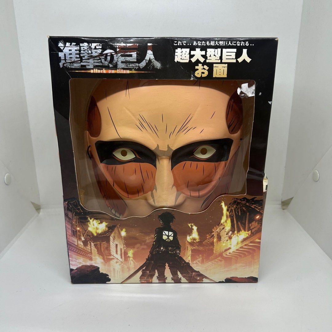 Attack On Titan Mask - Colossal Titan, Hobbies & Toys, Toys & Games on ...