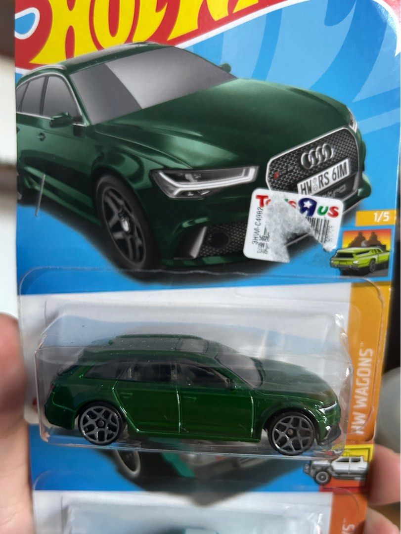 Audi RS 6 Hot Wheels (Category: Vehicle & Diecast Models) located in Cavite. Submitted by ercm06 (Listing ID 1363218505, Image 2). Description: FOR SALE HOT WHEELS Has stapler holes on card from display For loose collectors or for display.