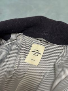 Authentic Harvard Originals Double-Breasted Jacket Navy Blue62939560775937110