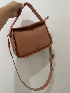 Bata Faux Leather Shoulder Bag – Terracotta Blush