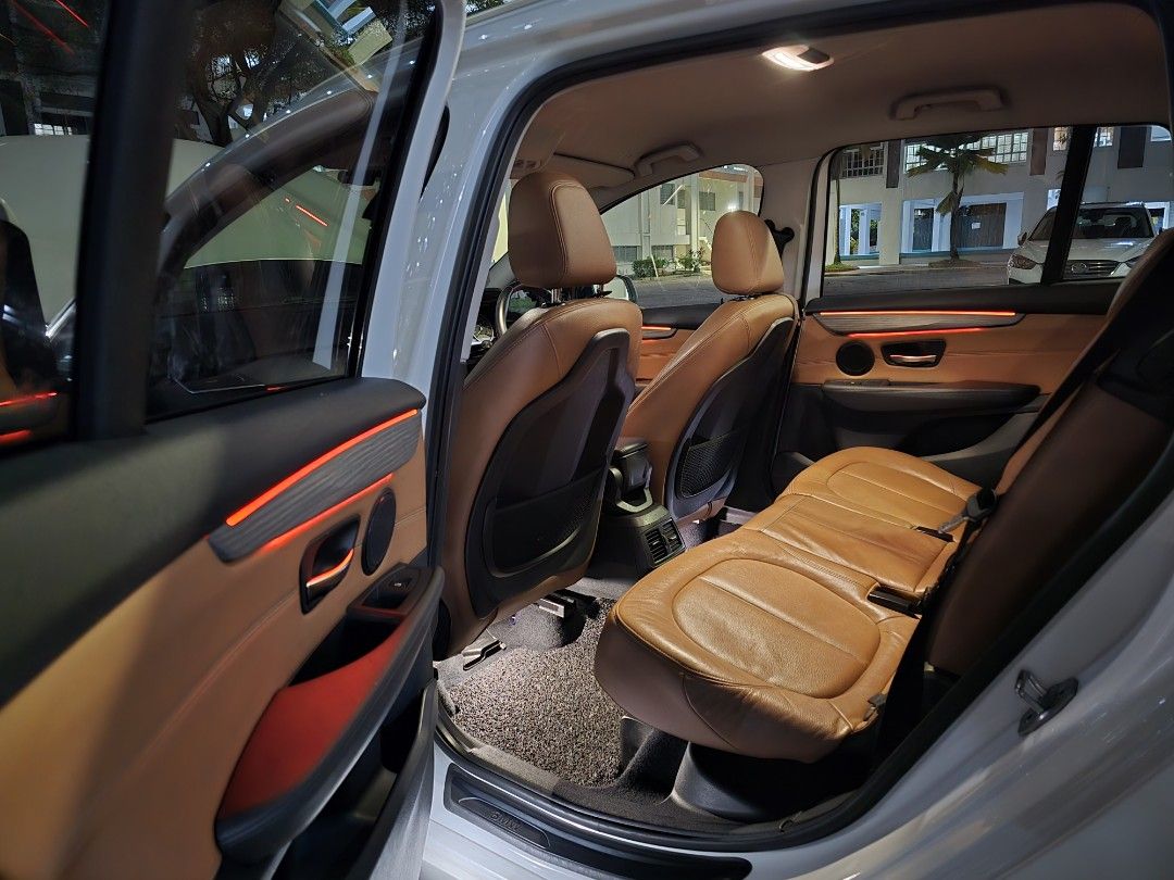 BMW 216D Car Rental 7 / 5 Seater / personal / phv (Category: Car Rental) located in Singapore. Submitted by artemistechsg (Listing ID 1363240986, Image 3). Description: min. 3 year exp 6-month commitment 2 weeks deposit to drive away personal use or PHV all ready 216D GT 85 per day 216D AT 75 per day Tivoli 65 per day #bmw #216d #rental #car #phv.