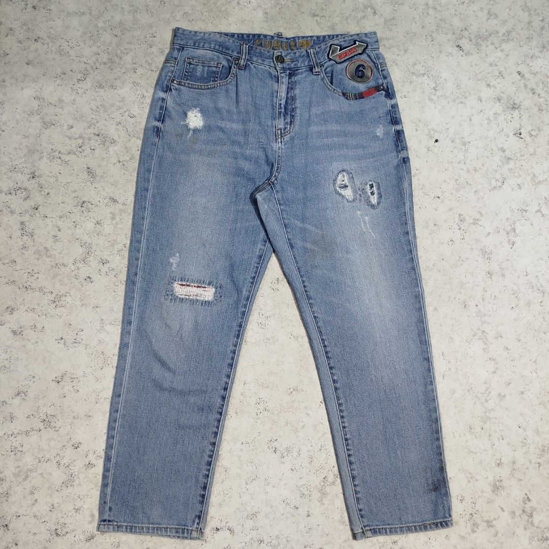 Celana panjang jeans denim riped CUBUS DENIM 1961 PROJECT SEOUL
