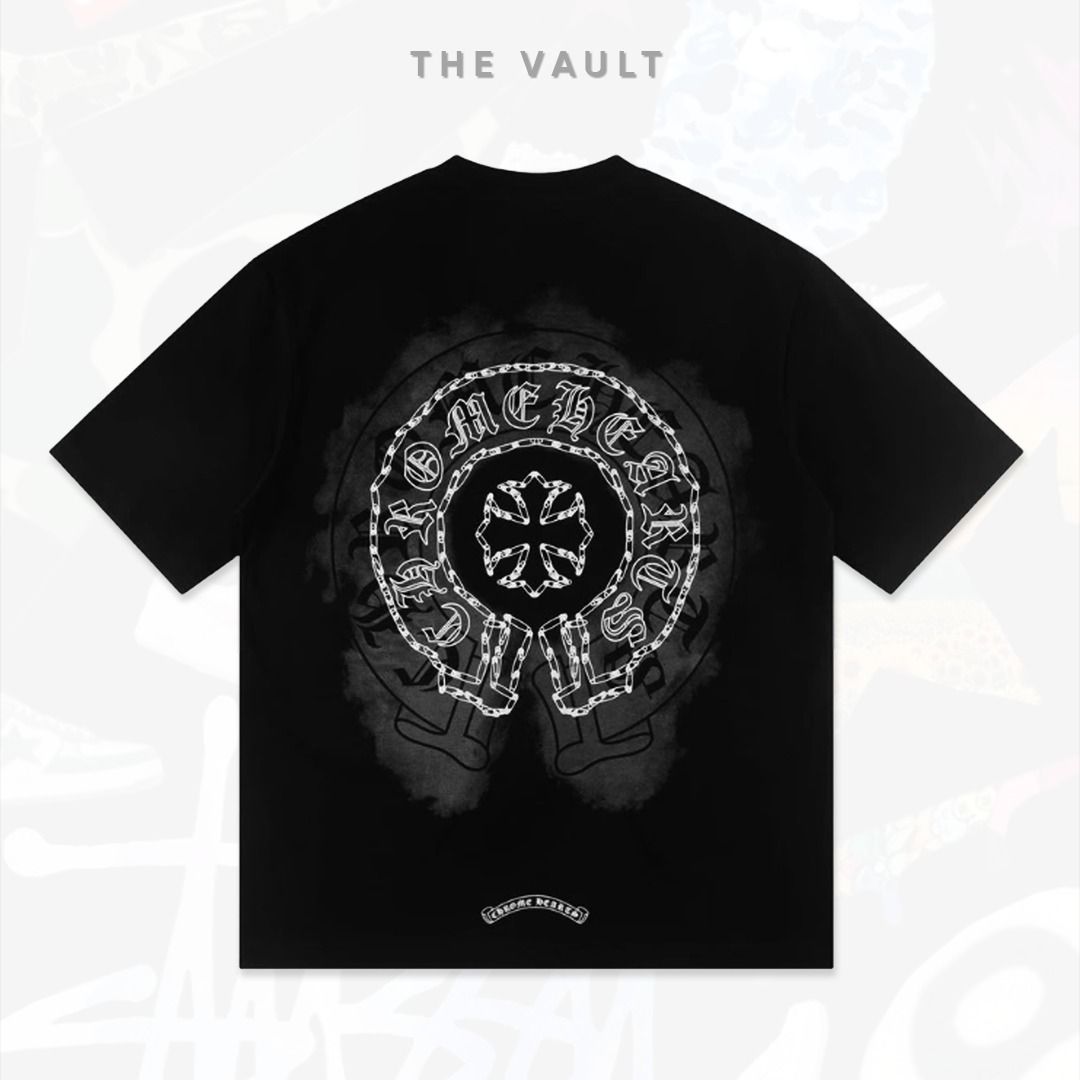 Chrome Hearts Horseshoe Buckle Tee (Category: Tshirts & Polo Shirts ) located in Baguio. Submitted by the.vault.ph (Listing ID 1363317502, Image 1). Description: Chrome Hearts Horseshoe Buckle Tee ₱1500 Now available for pre-order Sizes: S-XL ETA: 1–2 weeks ⚠️ Please note: Actual item may slightly differ from photo. #thevault #streetwearph 5m.