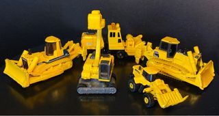 construction cars tomica set