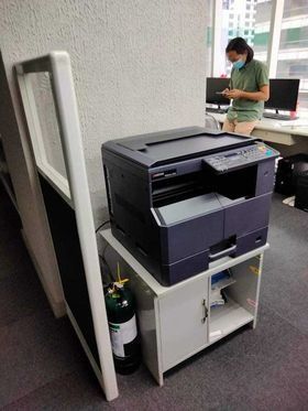 Copier for your Office or Business (Category: Printers, Scanners & Copiers) located in Makati City. Submitted by kyocera.salesman (Listing ID 1363204802, Image 2). Description: Installment using credit card (BDO or Metrobank) at P 4,200 per month for 12 months COD: P 45,360.00 Brand New Copy Print Scan Less Maintenance at 150,000 pages life Paper Handling; Max. of A3 size Colored Scanner GDI Printer Basic Copier Heavy Duty.