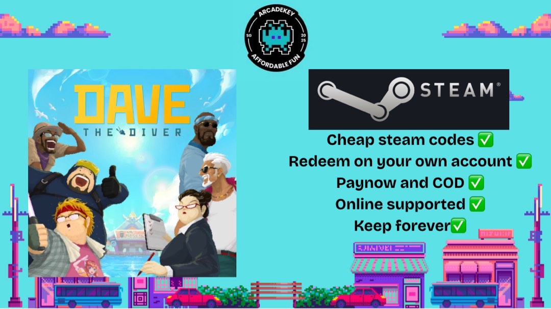 Dave the Diver Steam Code, Video Gaming, Video Games, Others on Carousell