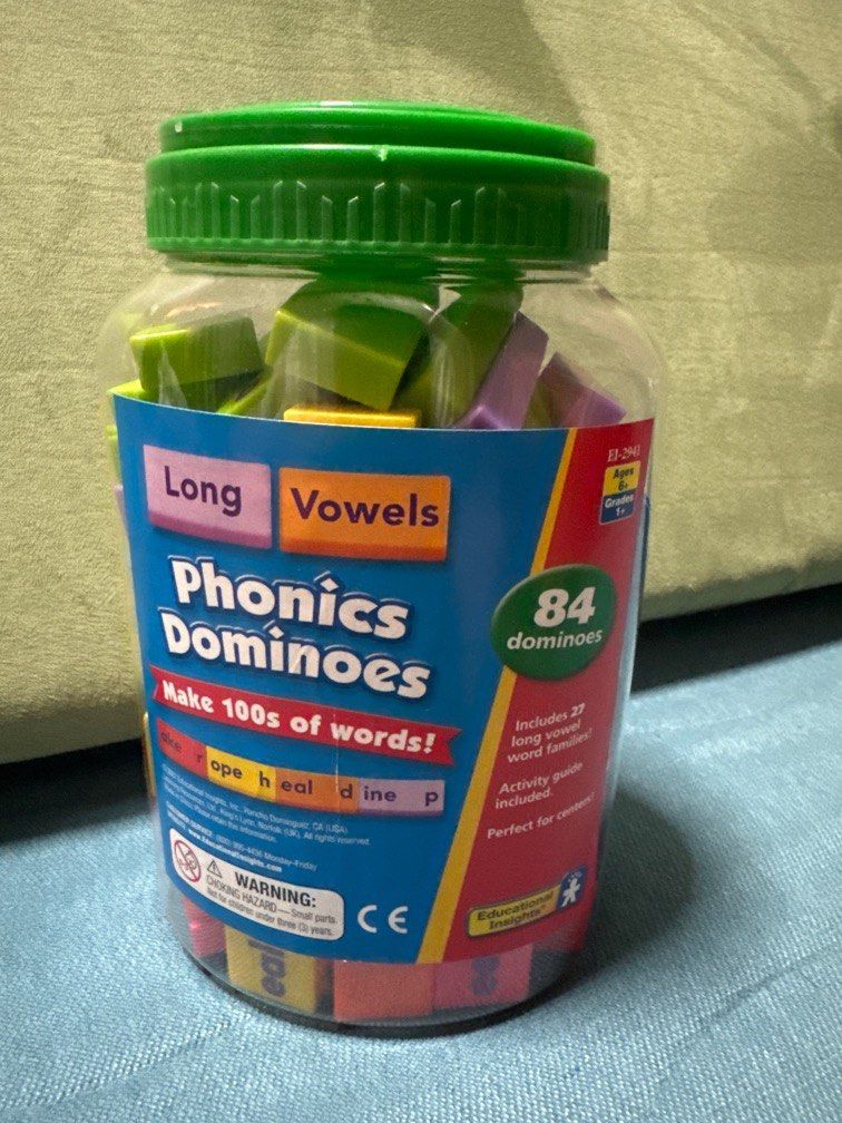 Educational Insights Phonics Dominoes Long Vowels, Everything Else on ...