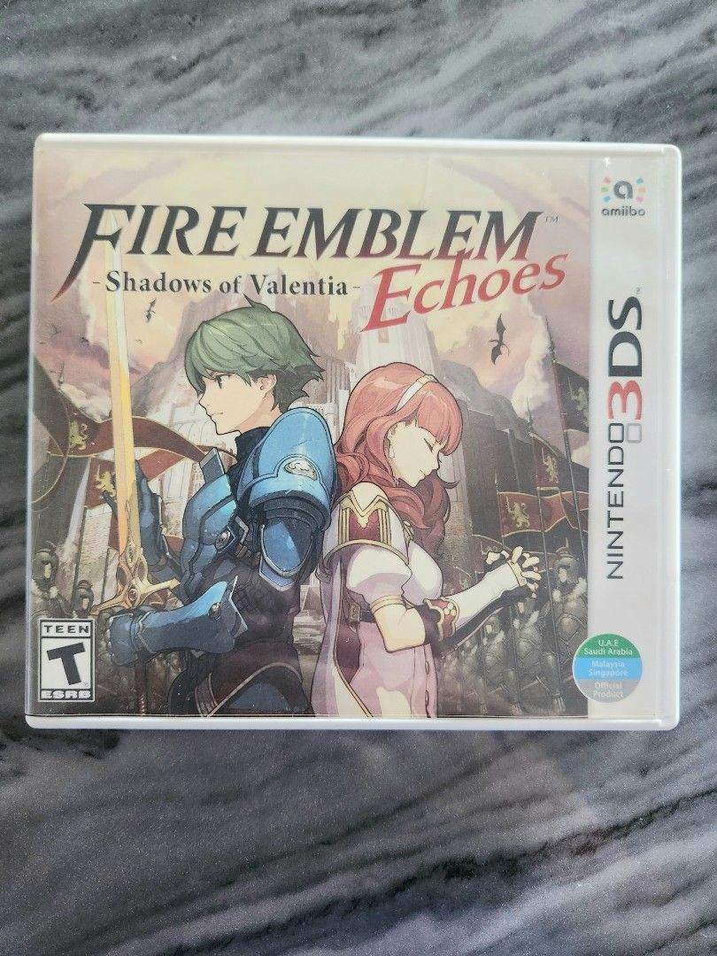 Fire Emblem Echoes for Nintendo 3DS (Category: Nintendo) located in Mandaluyong City. Submitted by chan.ningtatum (Listing ID 1363342648, Image 1). Description: For Sale! Fire Emblem Echoes Good Working Condition. Tested Working Checkouts via Shope e and Laz ada Available Shipping: Lalamove, Grab Meet ups: Mandaluyong and San Juan City..