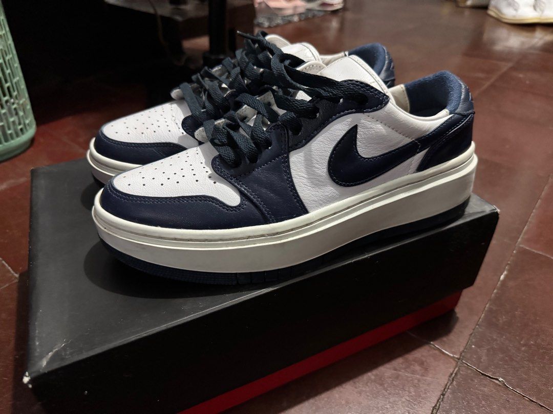 Jordan 1 Low Elevate (Category: Sneakers) located in Quezon City. Submitted by apa1101 (Listing ID 1363325714, Image 1). Description: For sale Jordan 1 Low Elevate Size 10 Womens US (fits 8.5 mens) Complete with box QC Area 2.5 K.