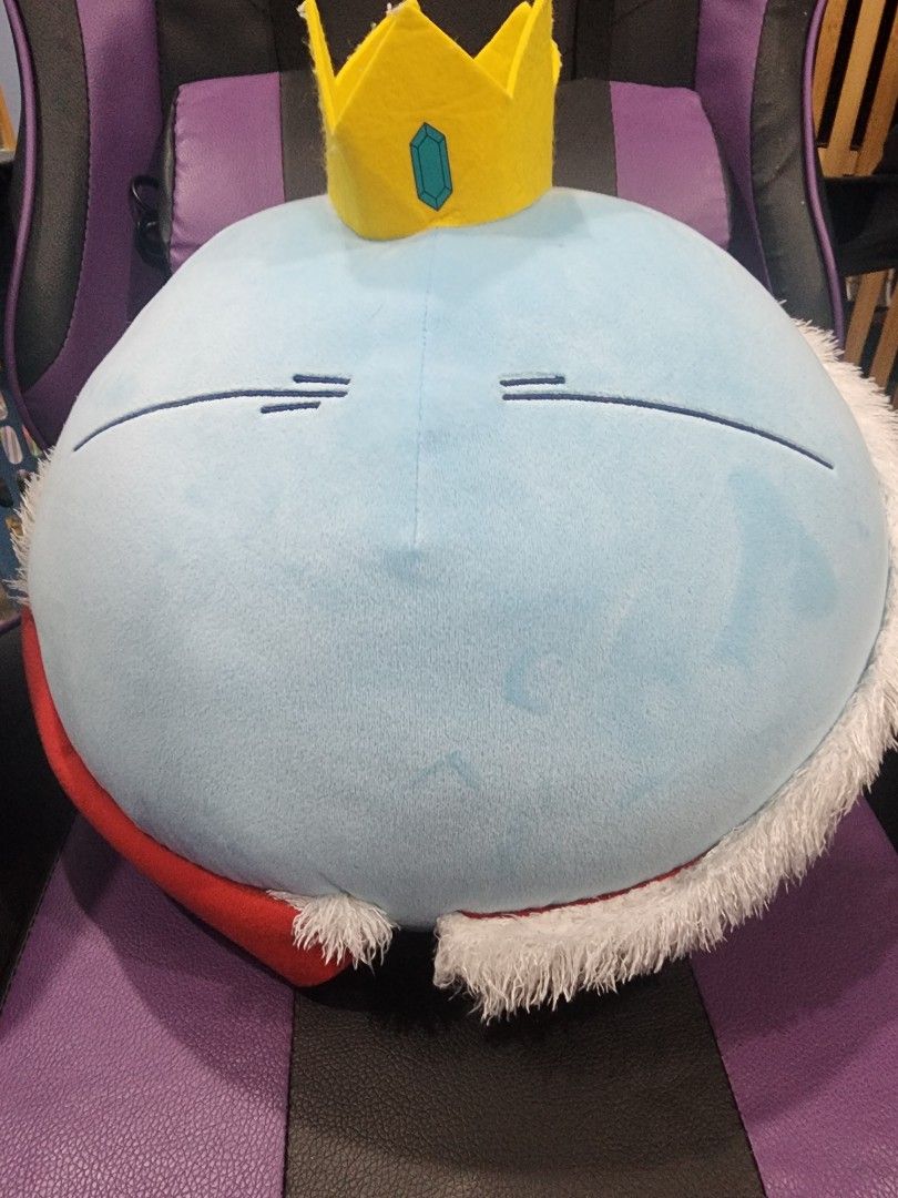 King Rimuru Plushie (Category: Plushies & Soft Toys) located in Caloocan City. Submitted by hadoudourut (Listing ID 1363269223, Image 1). Description: Rimuru plushie - 1,000 Manila area. MOP: gcash/bank transfer/cod MOD: grab/lalamove or meet up malapit lang sa sm san lazaro.