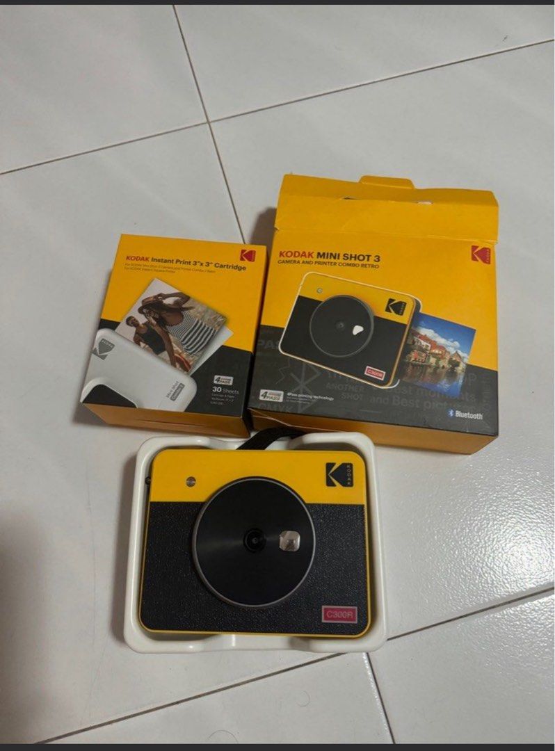Kodak Mini Shot 3 (Print Error) (Category: Cameras) located in Singapore. Submitted by junjielees (Listing ID 1363254129, Image 1). Description: Encounter some printing issues, hopefully someone can solve it.