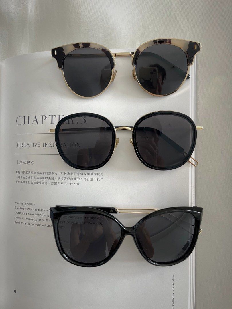 Korean Imported Sunglasses (Category: Sunglasses & Eyewear) located in Petaling Jaya. Submitted by casskli (Listing ID 1363243446, Image 3). Description: All glasses are brand new. We selling RM399 at store. All this is the last store and we sell with clearance price RM49 including postage for WM. If anyone wants to take all in onetime, we can discuss for better deals .