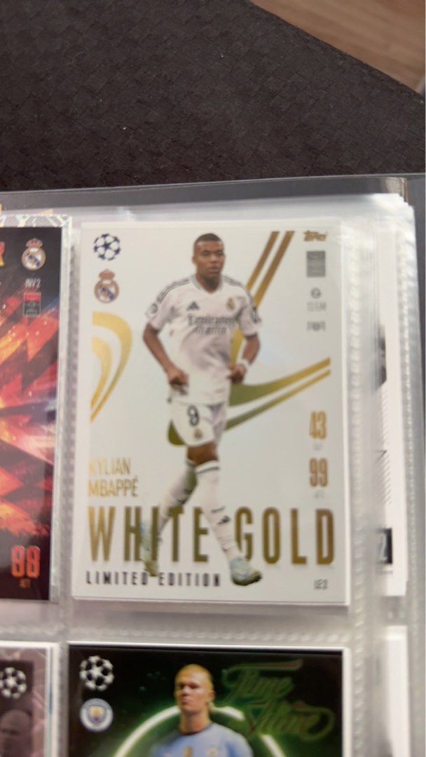 mbappe limited edition card XXL Kylian Mbappe "limited Edition", New