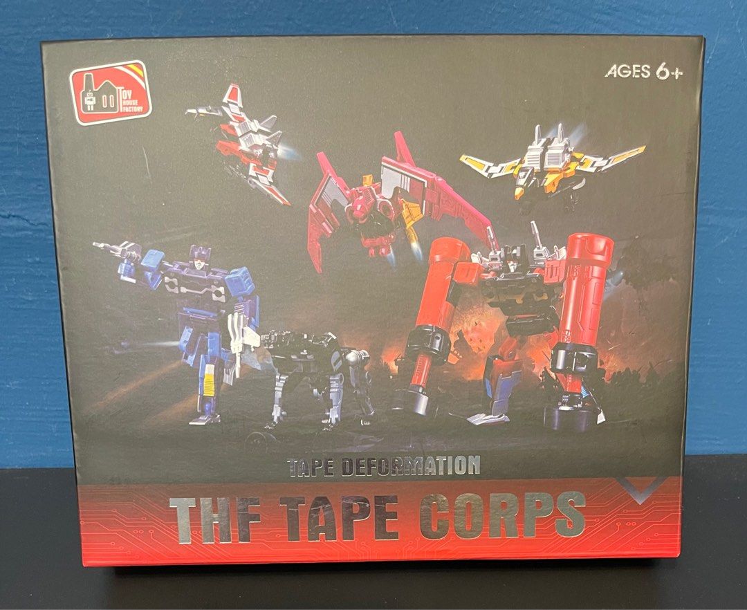 THF Tape Corps Masterpiece MP Soundwave Transformers Cassette Ravage ...