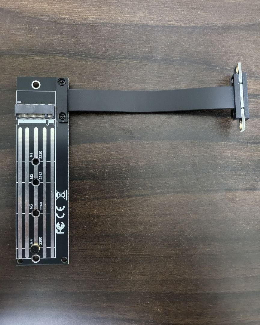 pcie to m.2 nvme M key riser card, Computers & Tech, Parts ...