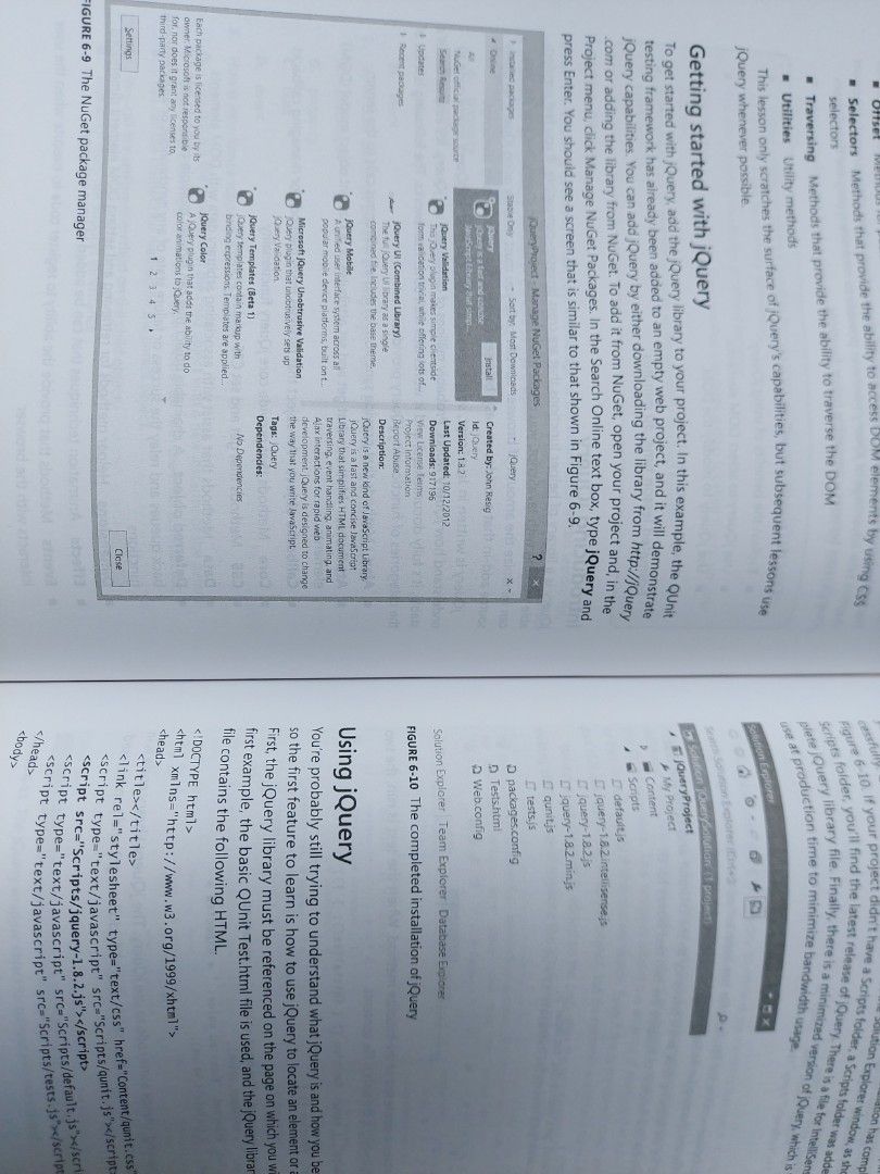 Programming in HTML5 with Javascript and CSS3 training guide (Category: Textbooks) located in Singapore. Submitted by ckkoffers (Listing ID 1363237652, Image 6). Description: .