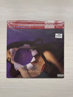 RARE/JAPAN EDITION: OLIVIA RODRIGO- GUTS SPILLED JAPAN TOUR EXCLUSIVE VINYL WITH OBI STRIP LIMITED TO 1000 COPIES ONLY (NOT CD)