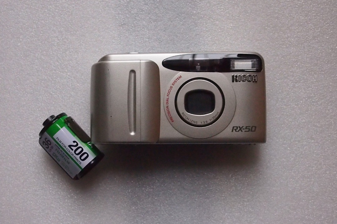 RICOH理光 RX-50 ( 定焦 ) 1:39 / f=30mm 街拍自動菲林相機, 攝影器材, 相機 - Carousell