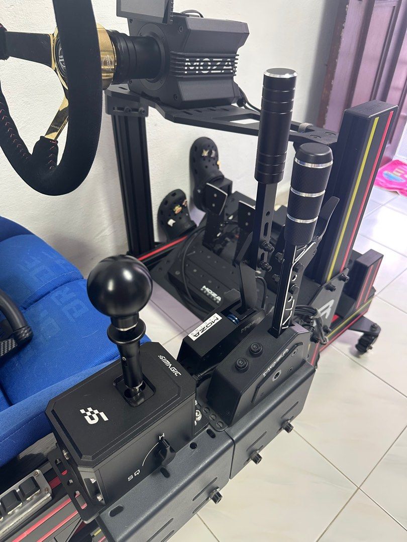 Full Driving Simulator Racing Drift Rig Full - Trak Racer - Simagic ...