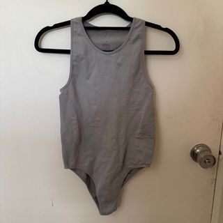 Sola Grey Halter Bodysuit