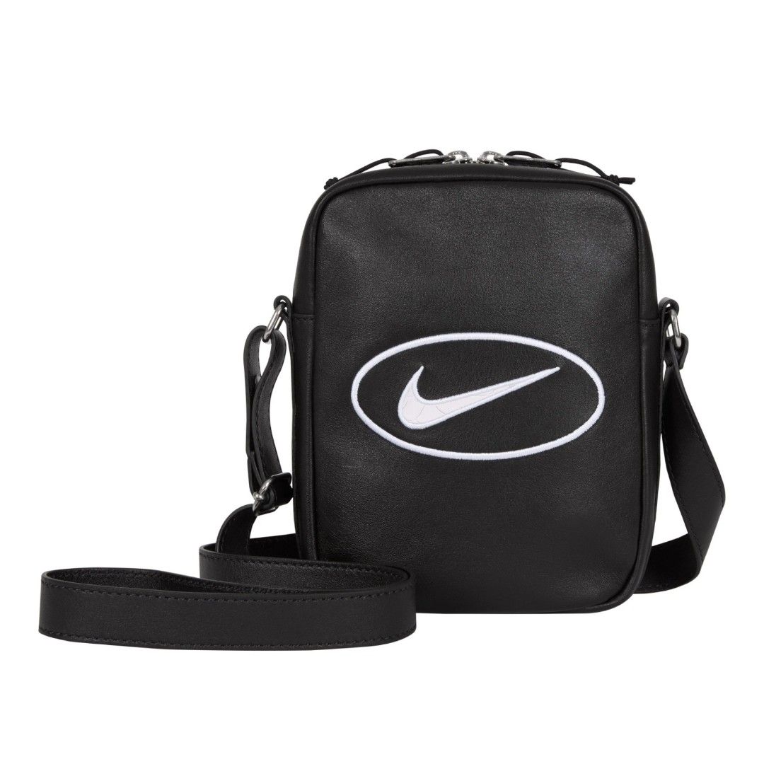 SS25 Supreme x Nike Leather Shoulder Bag, Men's Fashion, Bags