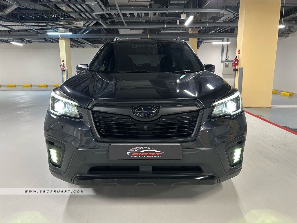 Subaru Forester 2.0i-S EyeSight Sunroof (Category: Used Cars) located in Singapore. Submitted by firstmotoring88 (Listing ID 1363209340, Image 1). Description: Vehicle Features 2.0L 4 cylinder 16 valve DOHC boxer engine, 7 speed (a) lineartronic CVT engine, 154bhp, multi steering control, paddle shifter, rear aircon. Accessories Leather seats, sports rims, factory fitted infotainment system, Bluetooth connectivity, front/rear recording camera. De