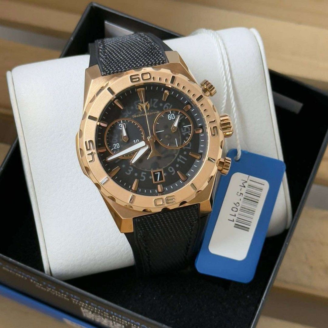 TechnoMarine Reef Shark (Category: Men's Watches) located in Manila. Submitted by camilleirlzd29 (Listing ID 1363270261, Image 1). Description: TechnoMarine Reef Shark 48mm swiss movement ₱6,500 only.