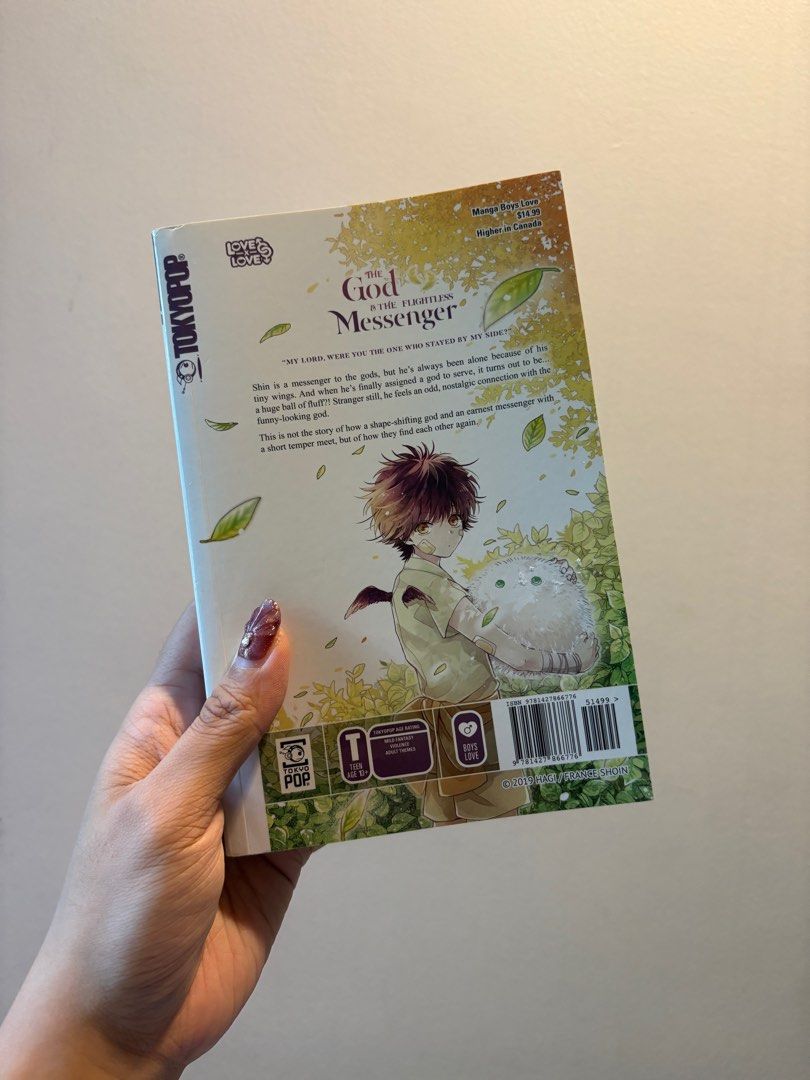 The God & the Flightless Messenger by HAGI (Category: Storybooks) located in Quezon City. Submitted by tinelli (Listing ID 1363251174, Image 2). Description: Some signs of shelf wear. I can give bulk discount if you get 3 or more books :).