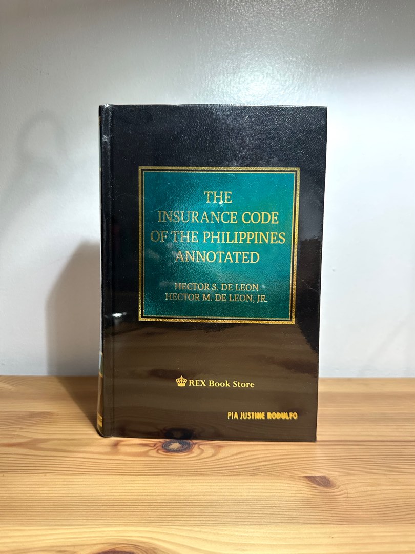 The Insurance Code of the Philippines Annotated (2019) by Hector S. De ...