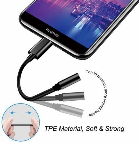 USB C to 3.5mm Jack Adapter, USB Type C to Aux Headphone Jack Dongle Cable, Type C to 3.5mm Headphone Auxiliary Digital Audio Headphone Adapter for Samsung Galaxy S23 S22 Note10 A80 Huawei P60,xiaom63059785565699112
