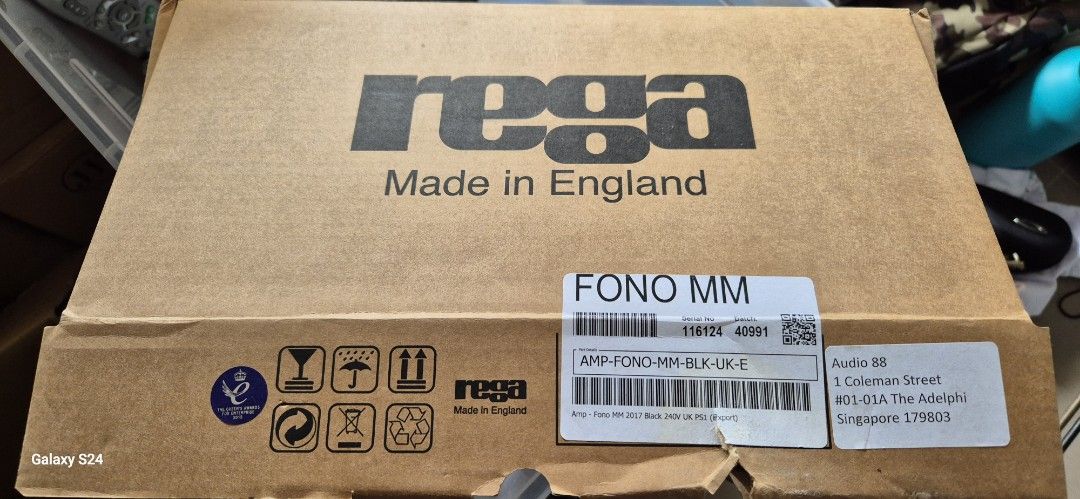 Used Rega Fono MM (Category: Other Audio Equipment) located in Singapore. Submitted by justincs (Listing ID 1363265311, Image 2). Description: Very lightly used.