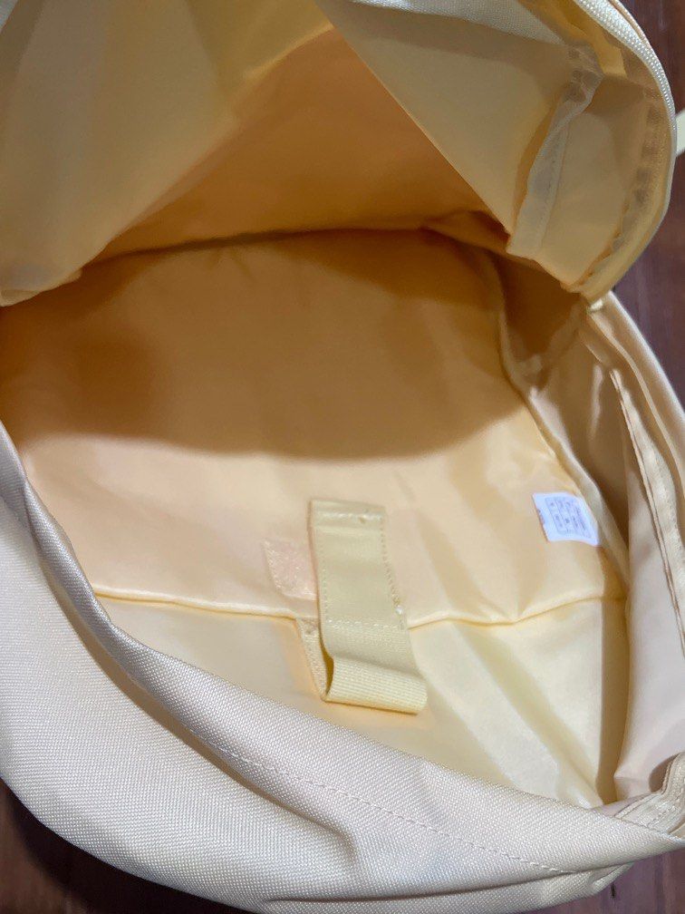 Yellow Backpack (Category: Backpacks) located in Singapore. Submitted by kac_xx_ (Listing ID 1363297976, Image 3). Description: Bought overseas, never used before..