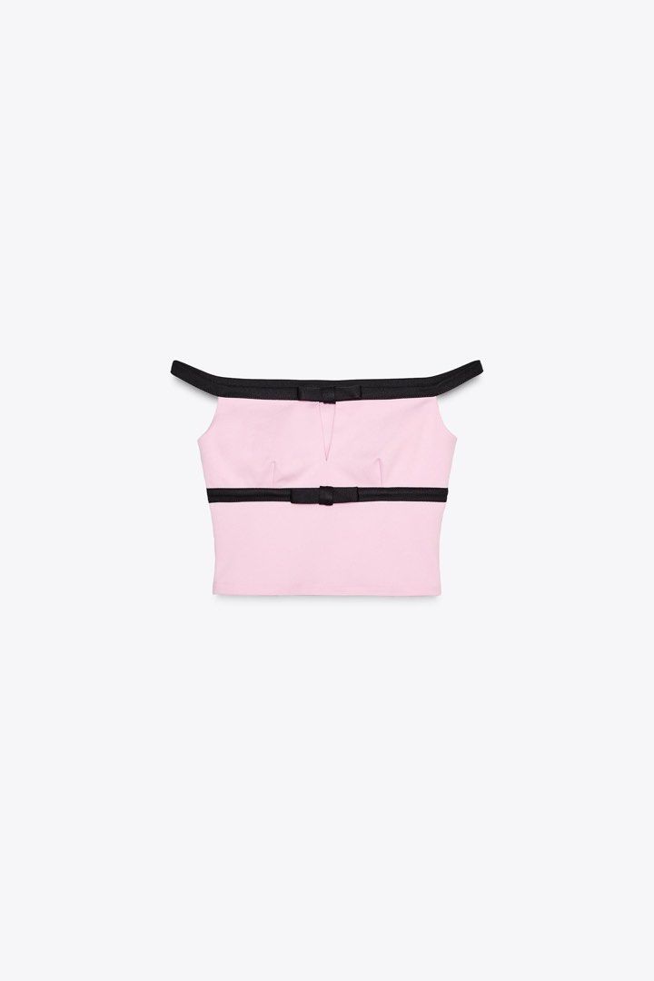 Zara Pink Tie-Up Top (Category: Blouses) located in Manila. Submitted by mamoru.sh (Listing ID 1363322500, Image 2). Description: Brand new with tag. .