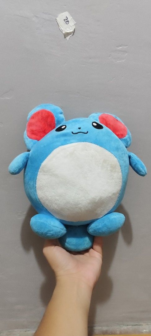 3rd Round Pokemon Marill Stuff Toy (Category: Plushies & Soft Toys) located in Candaba. Submitted by infinity_hobby (Listing ID 1363467502, Image 1). Description: What you see is what you get. Actual item po ang nasa picture yun din po mismo ang ipapaship. Just PM me if interested po.
