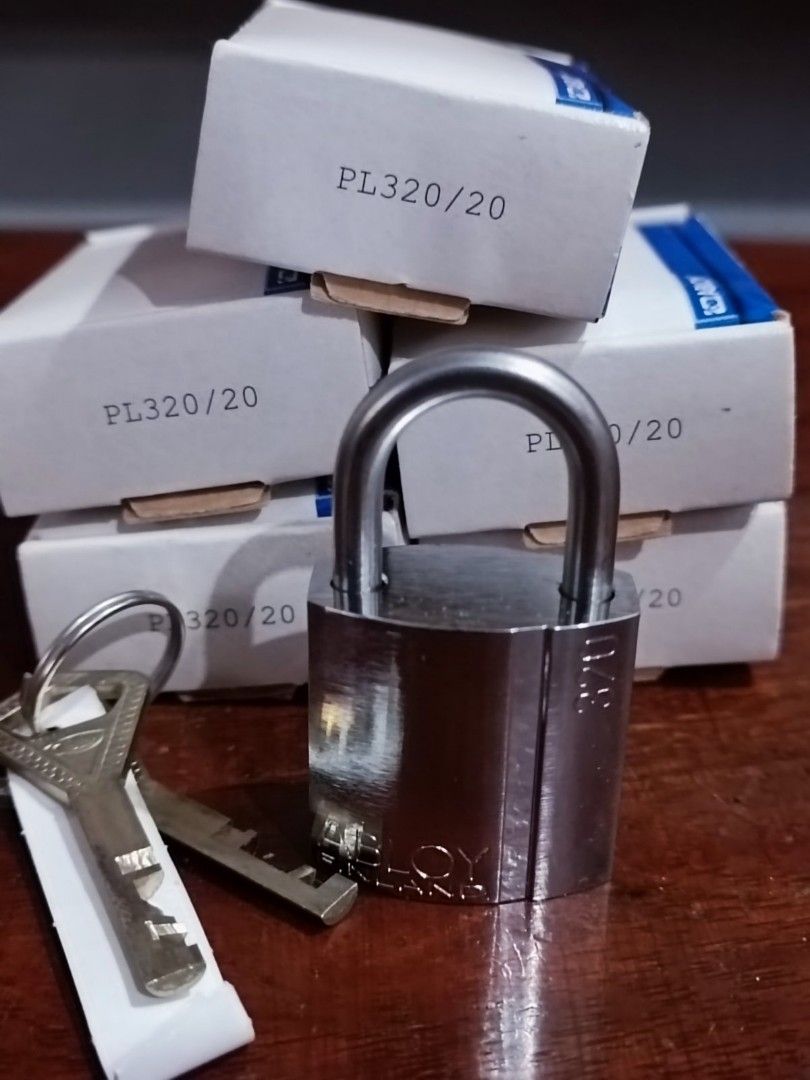 Abloy PL320/20 Padlock Short Shackle (Category: Locks, Doors & Gates) located in Manila. Submitted by lcgenmerch (Listing ID 1363439691, Image 2). Description: Selling brand new, authentic ABLOY PL320/20 padlocks, short shackle. Ideal for cash boxes, tool boxes, storage cabins, light machinery, and lockers. SPECIFICATIONS: Body Material: Brass, Chrome finish Shackle Material: Stainless Steel, Chrome finish Diameter: 5mm Vertical Clearance: 20mm H