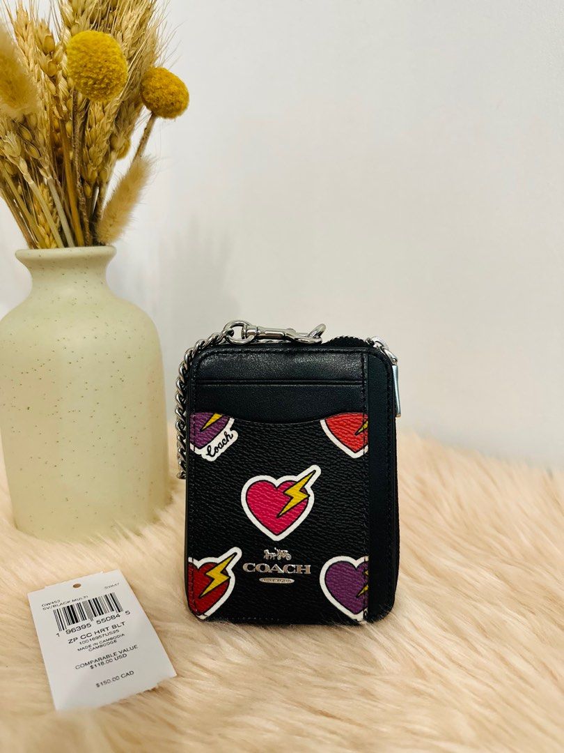 Authentic Coach Card Case Wallet (Category: Luxury Bags & Wallets) located in Porac. Submitted by bagitupshopph (Listing ID 1363366189, Image 1). Description: Coach Card Case Wallet US-bought 100% Authentic Comes with tag and care card.