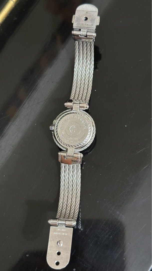 Authentic Philippe Charriol (Category: Luxury Watches) located in Manila. Submitted by chloe_luxuries (Listing ID 1363510271, Image 3). Description: Guaranteed original Philippe Charriol Celtic 27mm Quartz Still in very good working condition Best fit 6.5 to 7” wrist Provided box Pm for more details.