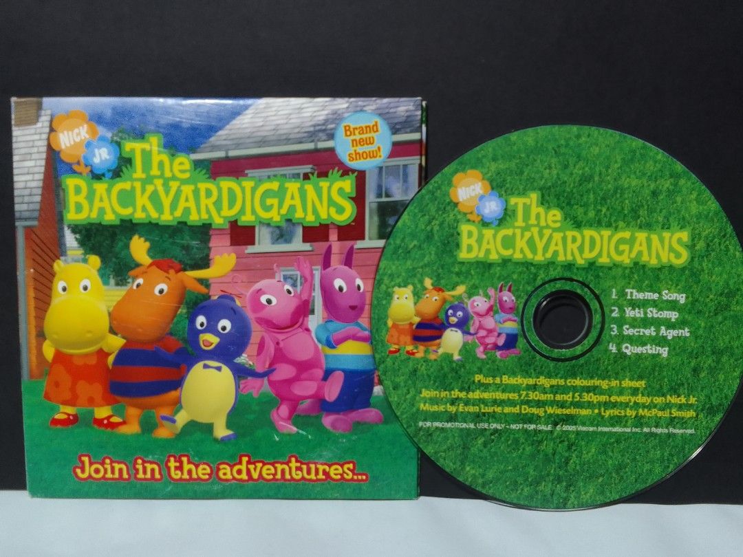Backyardigans Promo DVD Bluray, Hobbies & Toys, Music & Media, CDs ...