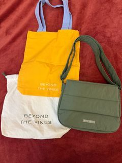 Beyond The Vines Poofy Bag (Moss Color)