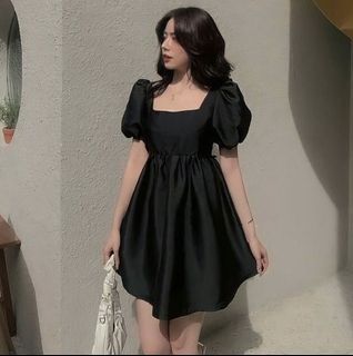 Black Baby Doll Dress