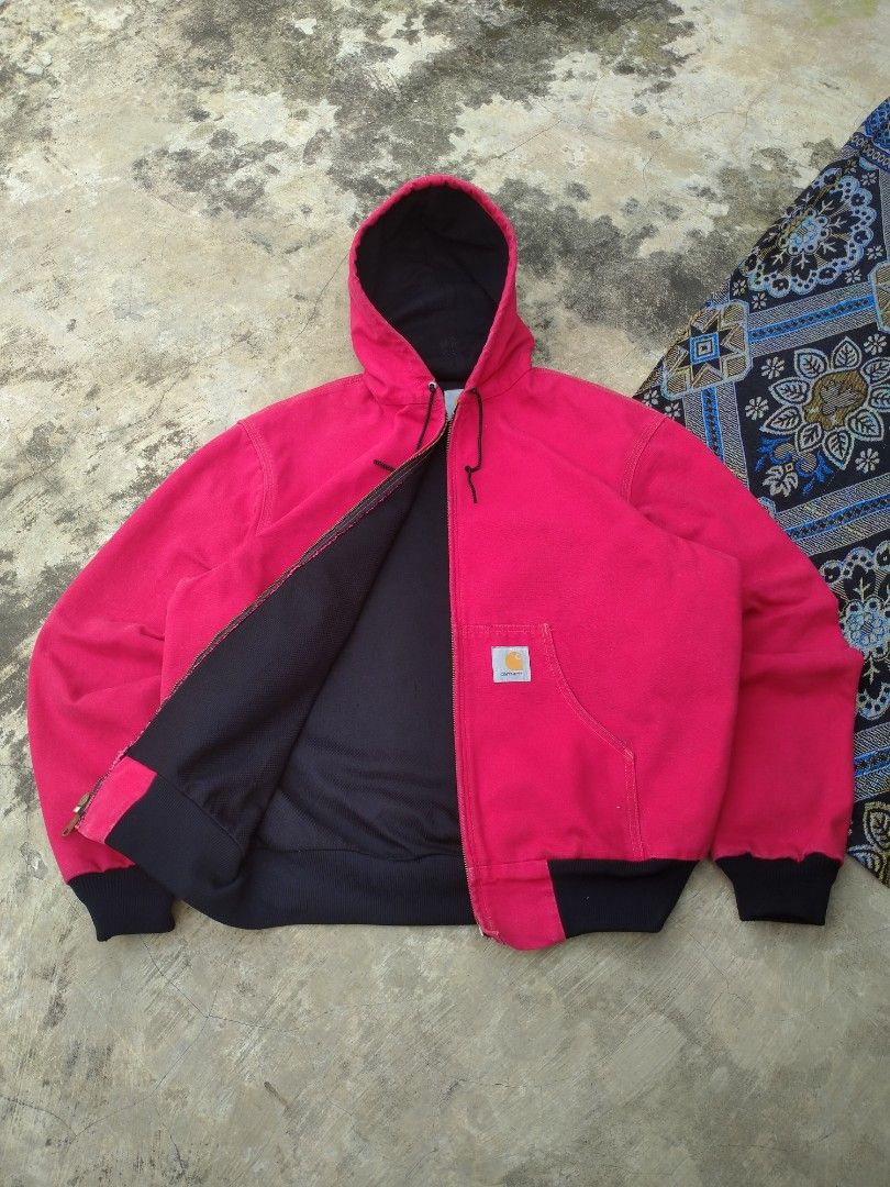 ジャケット・アウター 90's Carhartt Active Jacket J03 RED 90's Carhartt Active Jacket / カーハート アクティブ