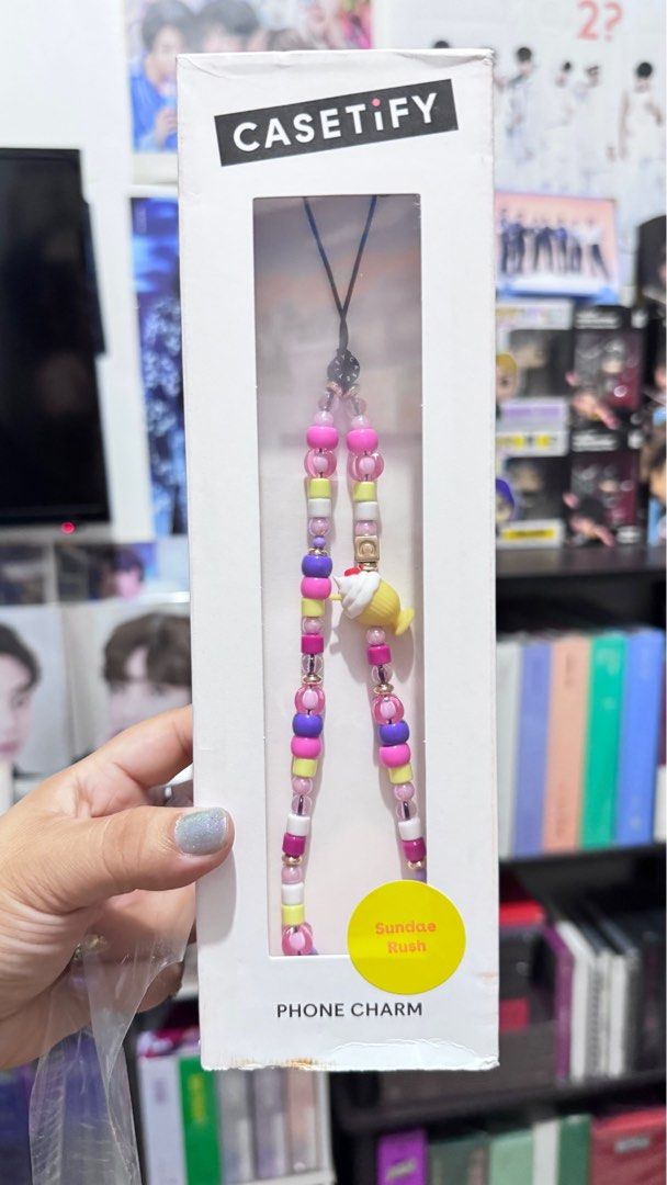 Casetify phone charm (Category: Mounts & Holders) located in Manila. Submitted by taekook03 (Listing ID 1363440963, Image 1). Description: Casetify phone charm sundae rush.