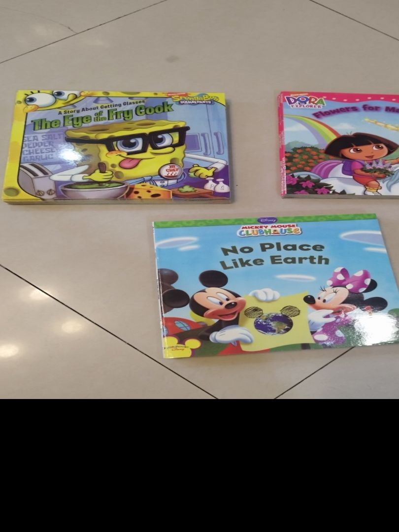 Children story book (Category: Children's Books) located in Manila. Submitted by myxstyle27 (Listing ID 1363527206, Image 1). Description: 📚 Brand New P50 only 3 for P100 ✔️ Disney ✔️ Dora ✔️ SpongeBob #books #childrenbook #storybook location: Valenzuela city.