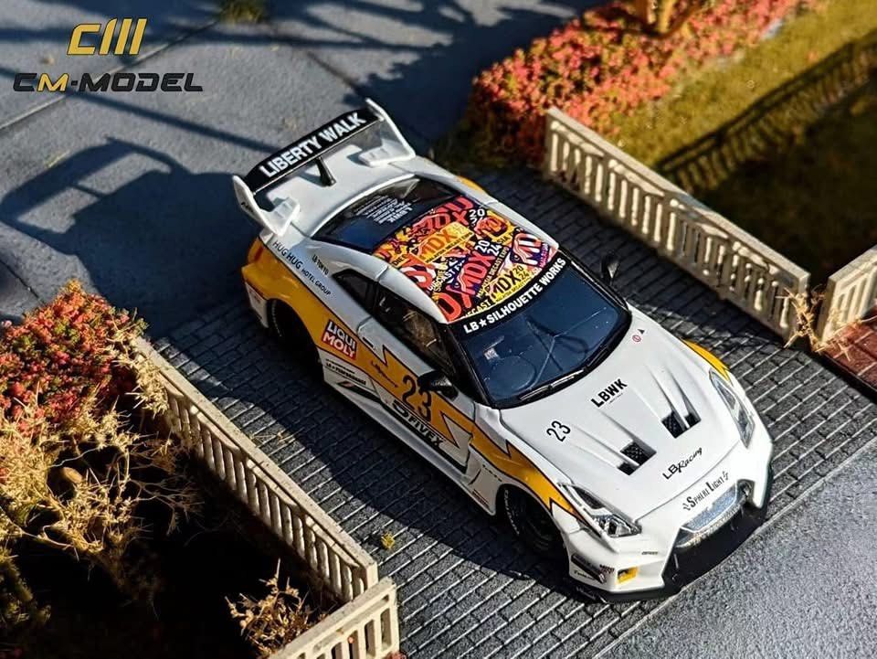 Cm Model R35 CM model Nissan r35 LBWK & Mitsubishi evolution ix MDX 2024 edition ...