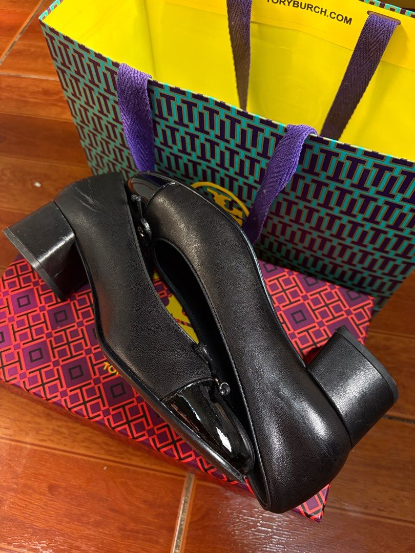 For Sale: Tory Burch Cap Toe Pump (Category: Heels) located in Makati City. Submitted by arjay31 (Listing ID 1363429194, Image 2). Description: For Sale: Tory Burch Cap Toe Pump Price: 6,000 (negotiable) Size: 8 womens RFS: decluttering Bought from Tory Burch outlet. Inclusions: Box and Paperbag.