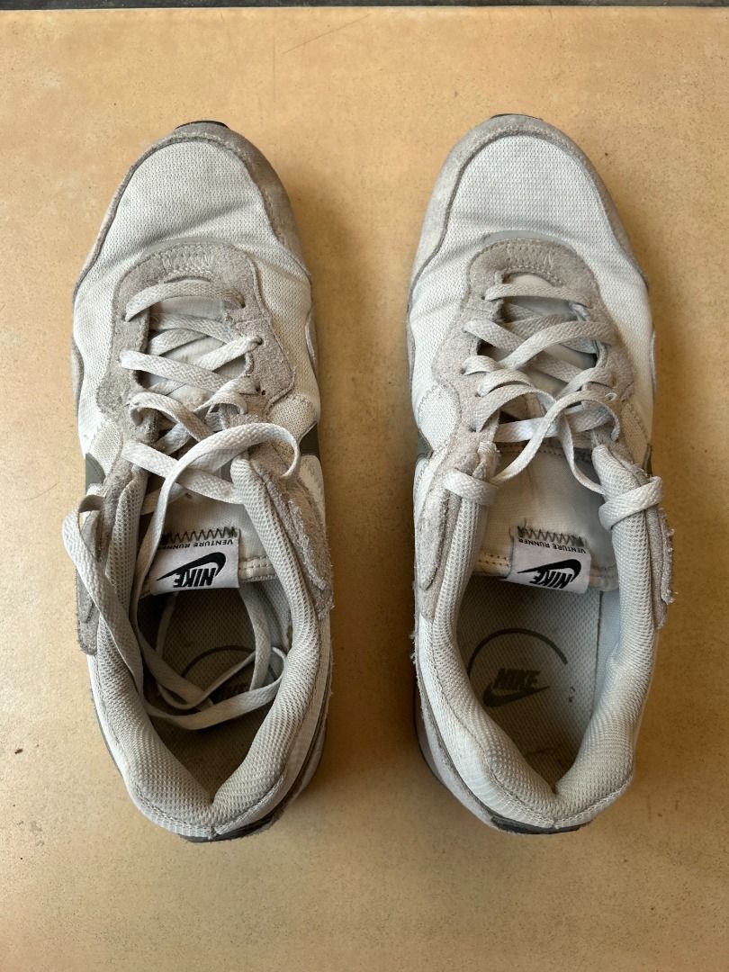 Gray Nike Venture Runner Trainers (Category: Sneakers) located in Paranaque City. Submitted by togee8 (Listing ID 1363468200, Image 3). Description: Gray Nike Venture Runner Trainers - Size US 12 Brand: Nike Condition: 6.5/10 Original Price: Php 2000 NO RETURNS/EXCHANGES NO MEETUPS Payment through GCash/Maya/BPI/Unionbank/Seabank Shipping through Grab Express/Lalamove/J&T PM or make an offer if interested. #Clothes #Thrift #Used #Preloved #Second