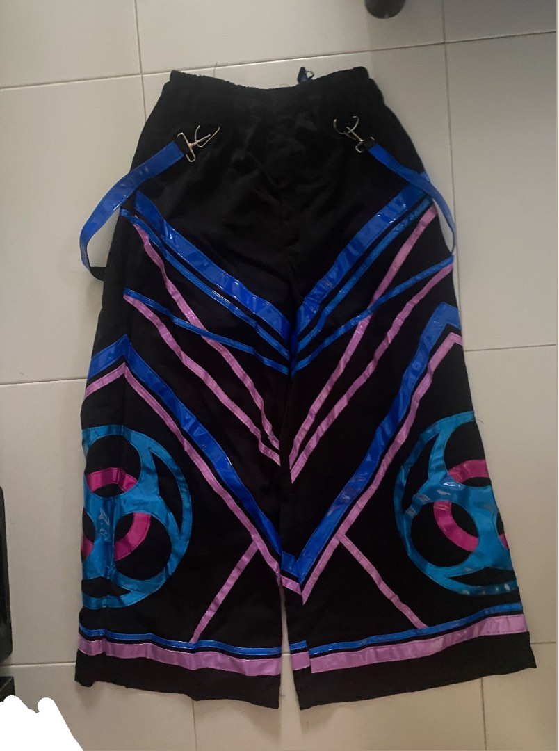 scene y2k heatwave phat rave pants, Men's Fashion, Bottoms, Jeans on ...