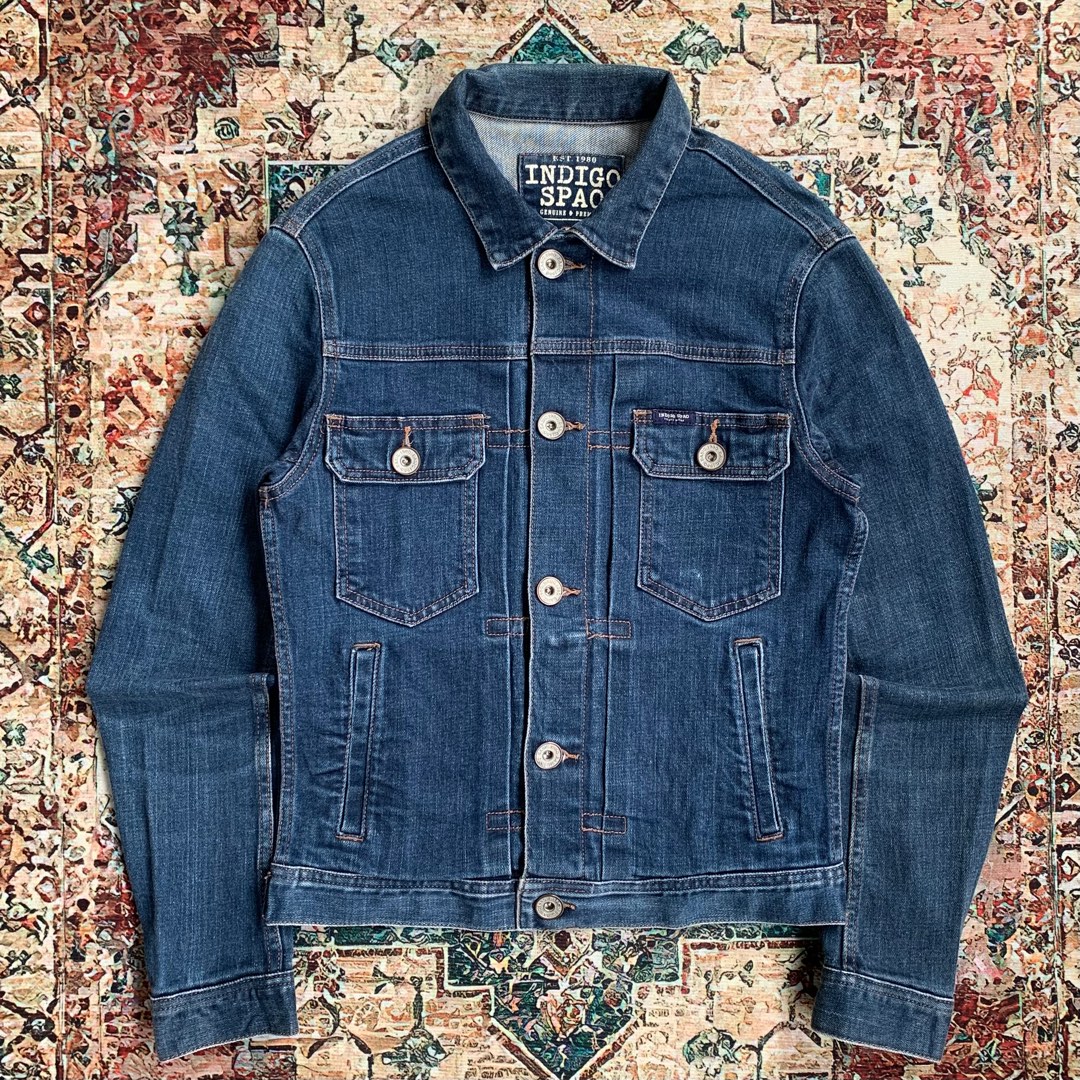 SUBCULTURE S0505 DENIM JACKET INDIGO 2 SUBCULTURE S0505 DENIM