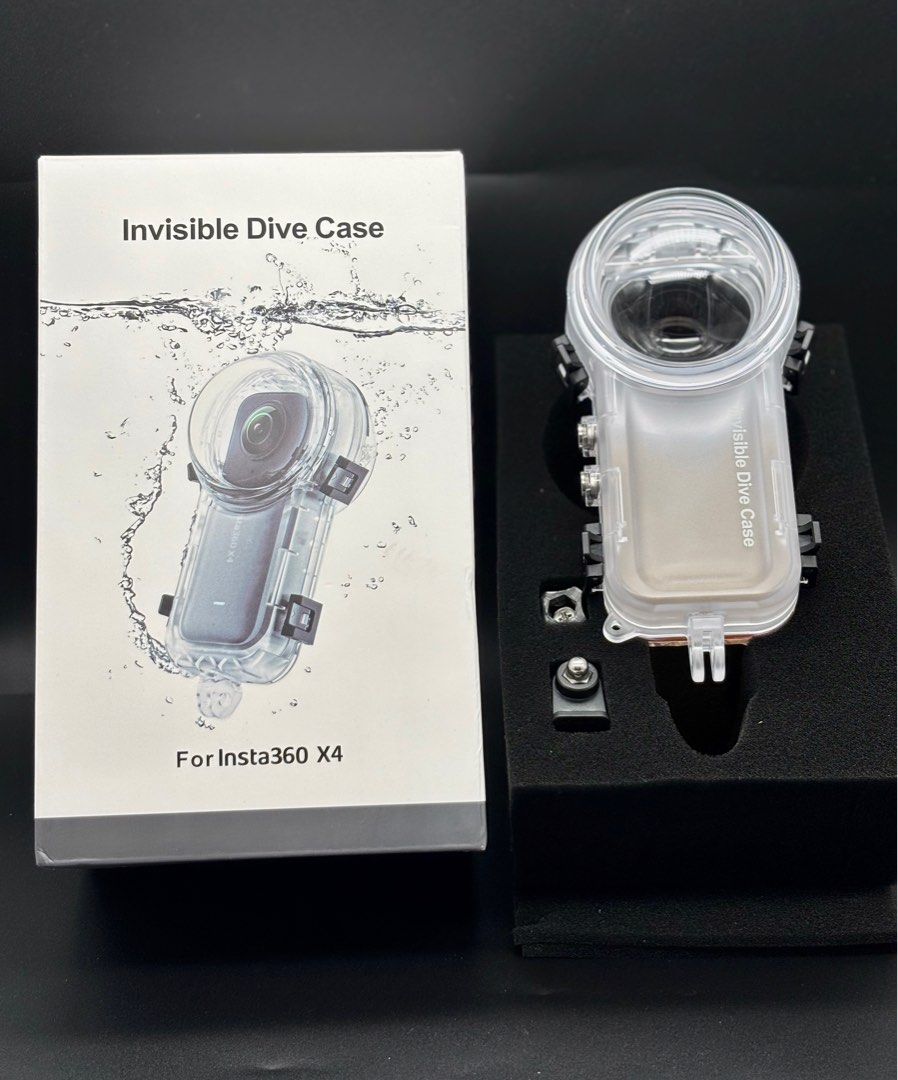 INSTA360 INVISIBLE DIVE CASE FOR INSTA360 X4 PANORAMIC CAMERA SHELL WATERPROOF HOUSING CASE (Category: Camera Bags & Carriers) located in Manila. Submitted by guerle (Listing ID 1363519819, Image 1). Description: .