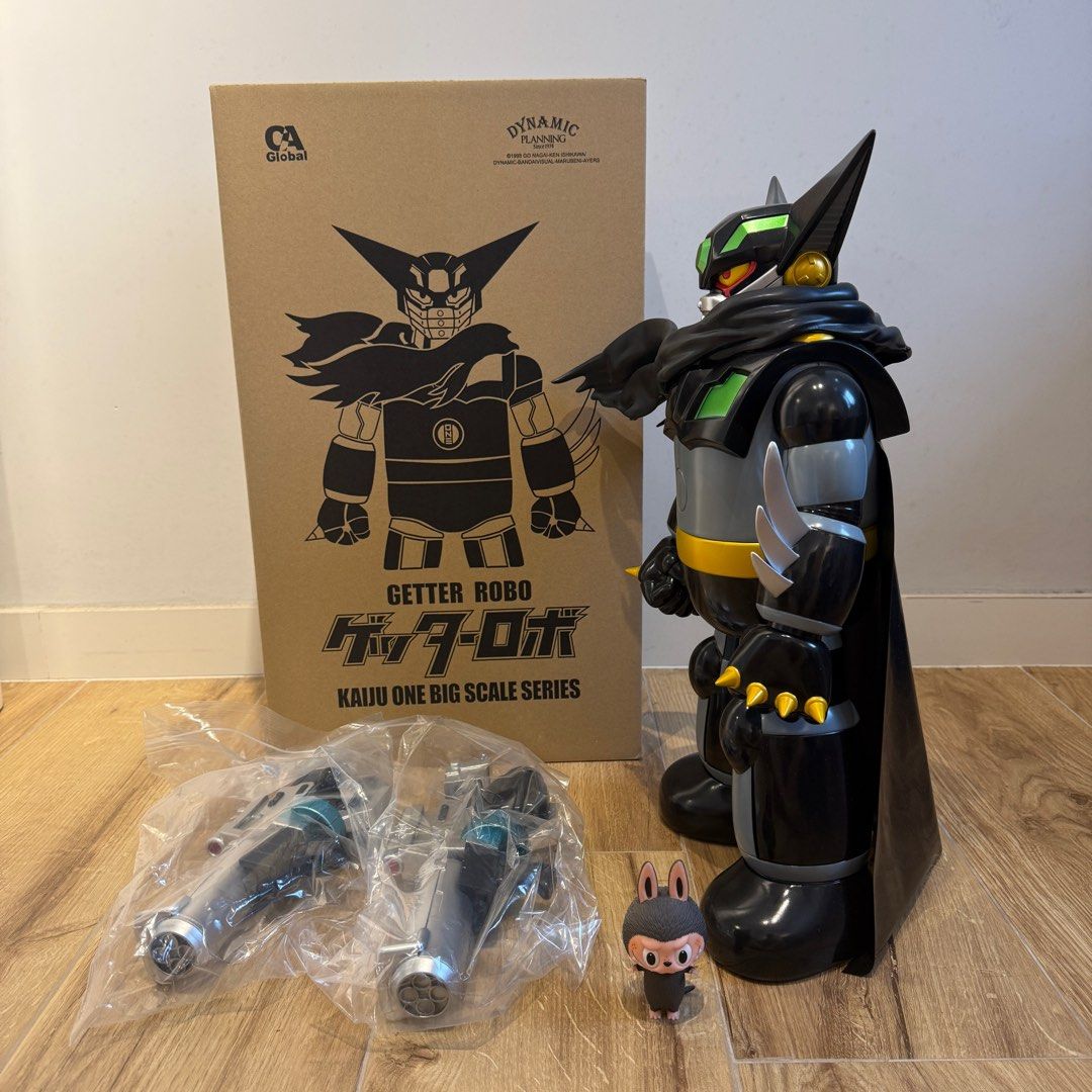kaiju one 壹工房永井豪黑三一萬能俠50cm big scale black getta